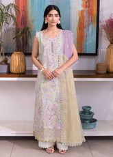 Carnation By Rang Rasiya Embroidered Lawn 3 Piece Unstitched Suit RR25CLFE D-04 LARA